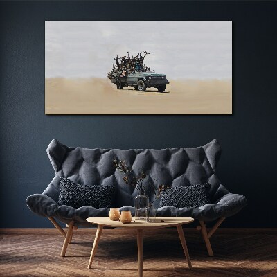 Foto auf leinwand Banksy-Krieg