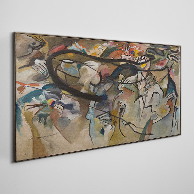 Bild auf leinwand Kandinsky-Abstraktion