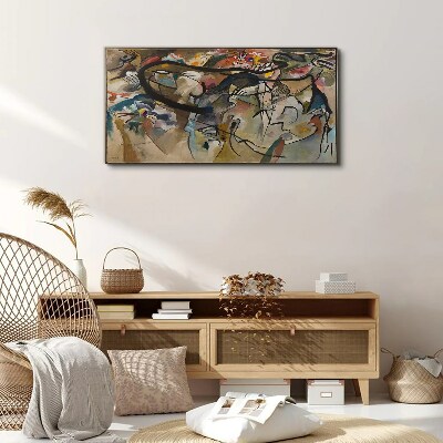 Bild auf leinwand Komposition V Kandinsky