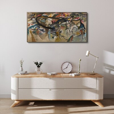 Bild auf leinwand Komposition V Kandinsky