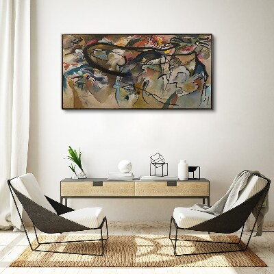 Bild auf leinwand Kandinsky-Abstraktion