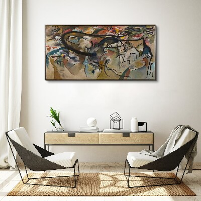 Bild auf leinwand Komposition V Kandinsky