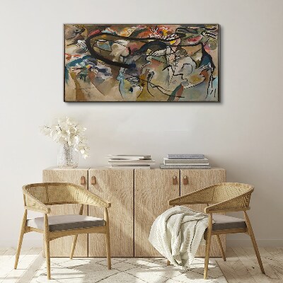 Bild auf leinwand Komposition V Kandinsky
