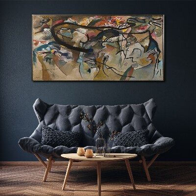 Bild auf leinwand Kandinsky-Abstraktion