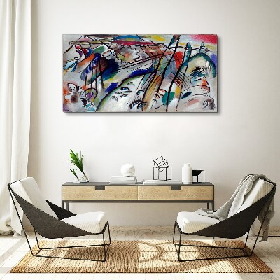 Foto leinwand Improvisation 28 Kandinsky