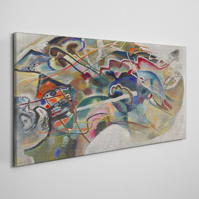 Leinwandbild Abstraktion Wassily Kandinsky