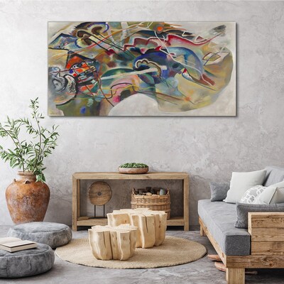 Leinwandbild Abstraktion Wassily Kandinsky