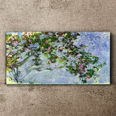 Bild auf leinwand Naturblumen Claude Monet