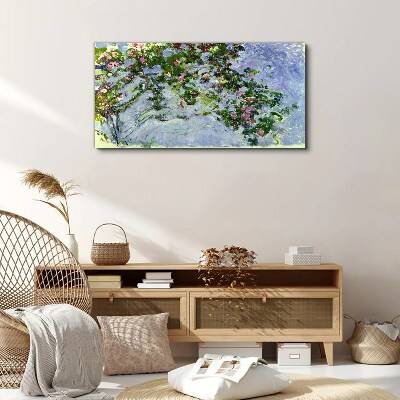 Bild auf leinwand Naturblumen Claude Monet