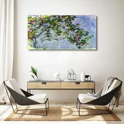 Bild auf leinwand Naturblumen Claude Monet