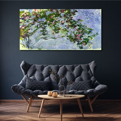 Bild auf leinwand Naturblumen Claude Monet