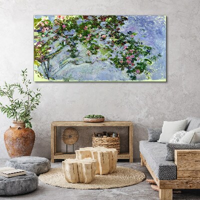 Bild auf leinwand Naturblumen Claude Monet