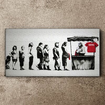 Foto auf leinwand Banksy Festival