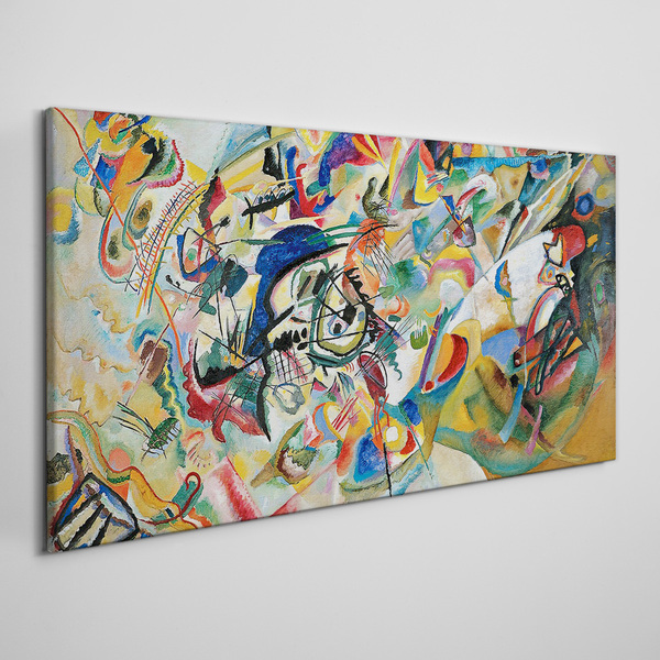 Foto leinwand Komposition VII Kandinsky