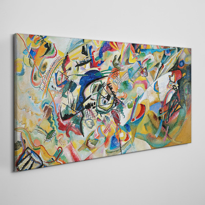 Foto leinwand Komposition VII Kandinsky