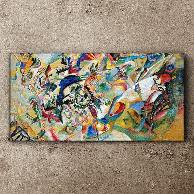 Foto leinwand Komposition VII Kandinsky
