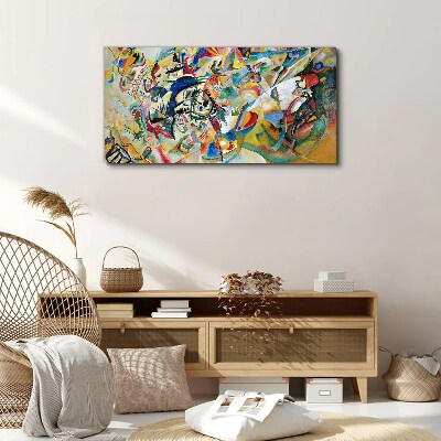 Foto leinwand Kandinsky-Abstraktion