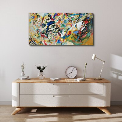 Foto leinwand Komposition VII Kandinsky