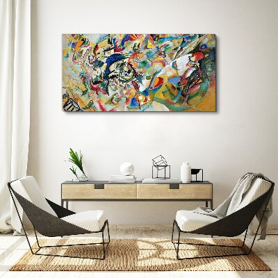 Foto leinwand Komposition VII Kandinsky