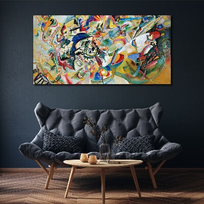 Foto leinwand Komposition VII Kandinsky