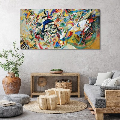 Foto leinwand Komposition VII Kandinsky