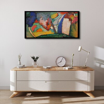 Foto auf leinwand Wasserfall Abstraktion Kandinsky
