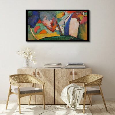 Foto auf leinwand Wasserfall Abstraktion Kandinsky