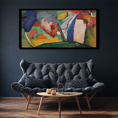Foto auf leinwand Wasserfall Abstraktion Kandinsky