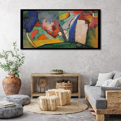 Foto auf leinwand Wasserfall Abstraktion Kandinsky