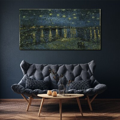 Foto auf leinwand Sternennacht Van Gogh