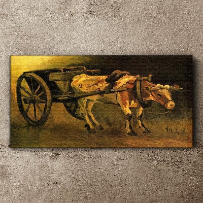 Foto auf leinwand Trolley und Ochse Van Gogh