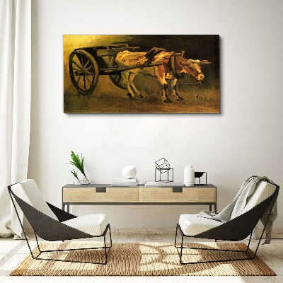Foto auf leinwand Trolley und Ochse Van Gogh