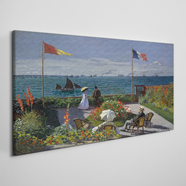 Bild auf leinwand Ein Sommertag am Meer