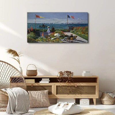 Bild auf leinwand Ein Sommertag am Meer