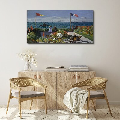 Bild auf leinwand Ein Sommertag am Meer