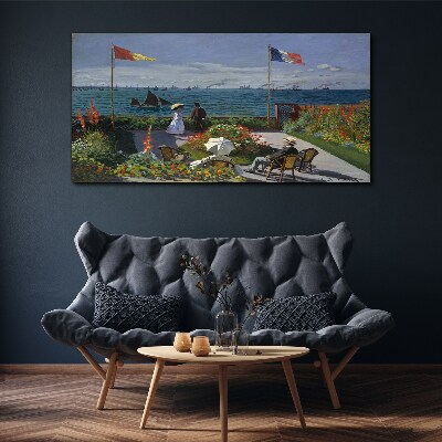 Bild auf leinwand Garten Natur Kunst Monet