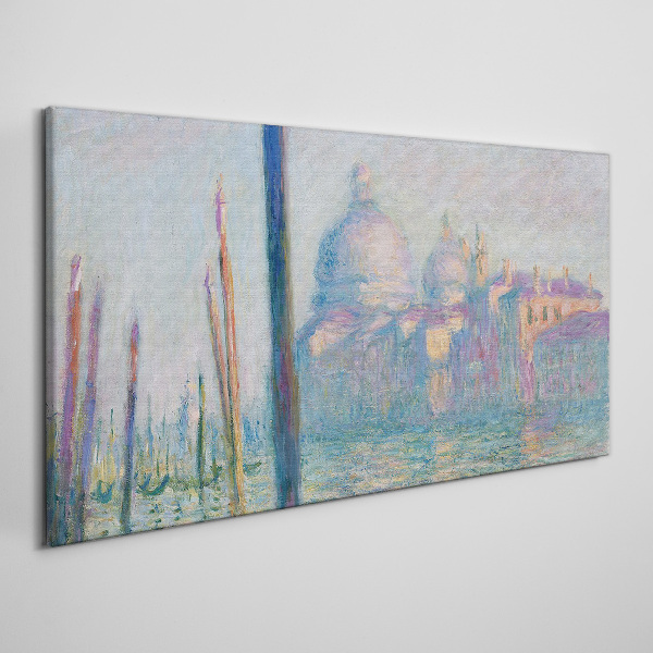 Foto leinwand Le Grand Canal Monet