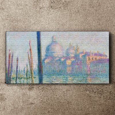 Foto leinwand Le Grand Canal Monet