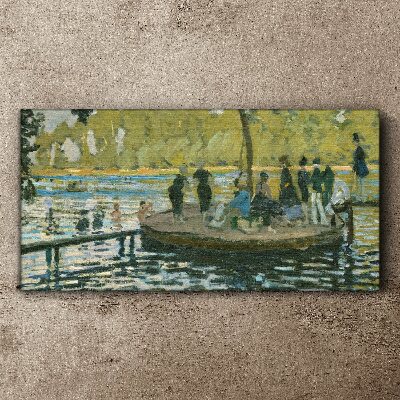 Foto auf leinwand La Grenouillère Monet