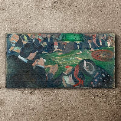 Foto auf leinwand Roulette Edvard Munch