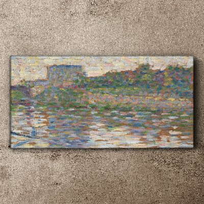 Foto auf leinwand Reflexionen auf dem Wasser