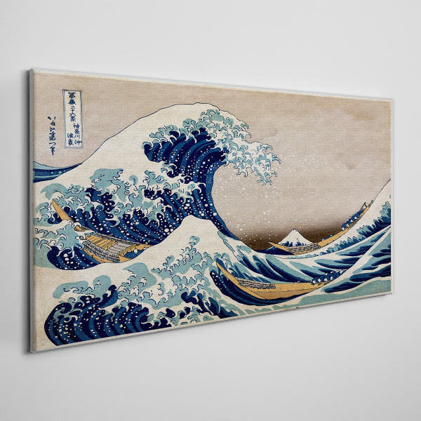 Foto auf leinwand Die große Welle vor Kanagawa