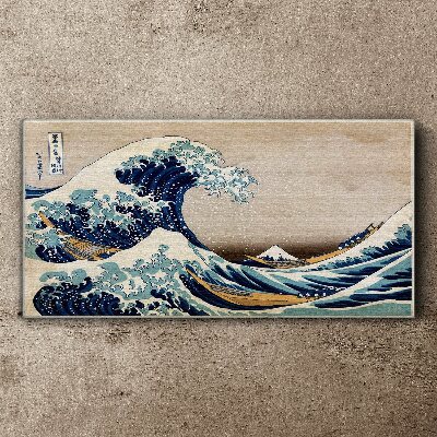 Foto auf leinwand Die große Welle vor Kanagawa