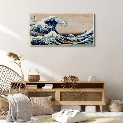 Foto auf leinwand Die große Welle vor Kanagawa