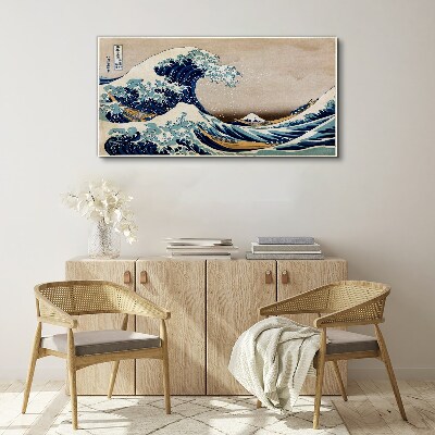 Foto auf leinwand Die große Welle vor Kanagawa