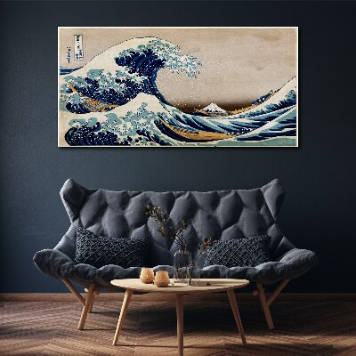 Foto auf leinwand Die große Welle vor Kanagawa
