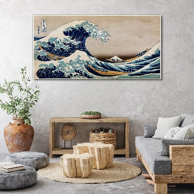 Foto auf leinwand Die große Welle vor Kanagawa