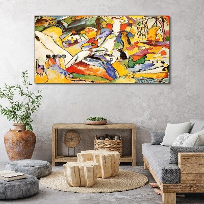 Foto auf leinwand Das bunte Chaos des Lebens