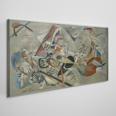 Foto auf leinwand Im grauen Wassili Kandinsky