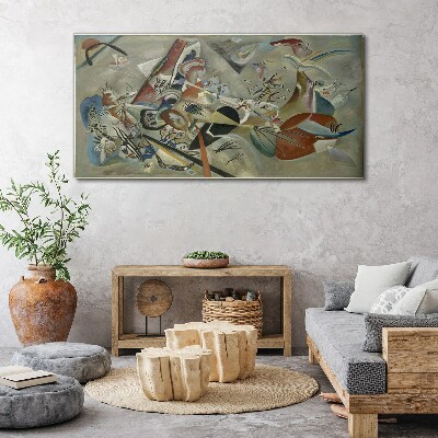 Foto auf leinwand Abstrakte Farblandschaft